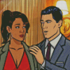 Think Archer Characters Diamond Painting