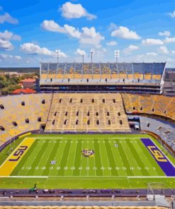 Tiger Stadium Michigan Diamond Painting