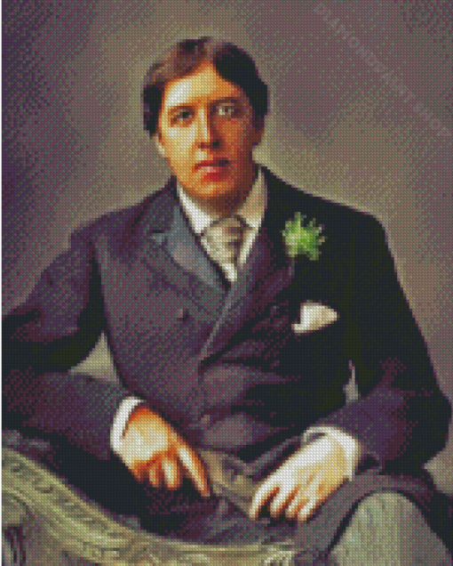 Aesthetic Oscar Wilde Diamond Painting