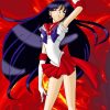 Aesthetic Sailor Mars Diamond Painting