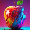 Aesthetic Colorful Apple Diamond Painting