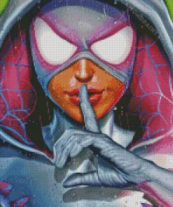 Aesthetic Spider Gwen Diamond Painting