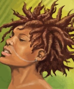 Afro Dreadlocks Diamond Painting