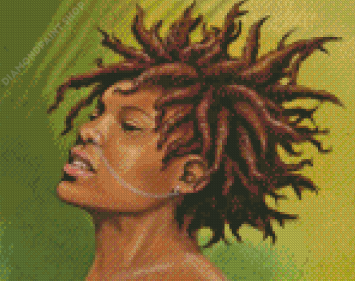 Afro Dreadlocks Diamond Painting