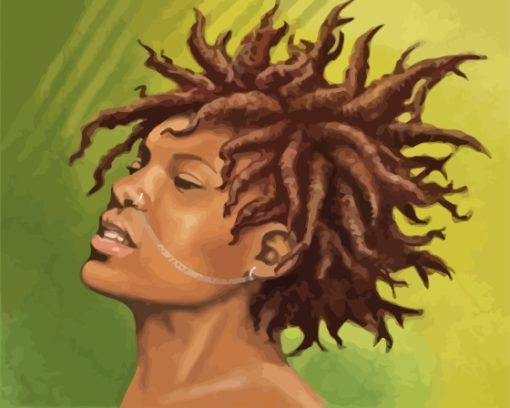 Afro Dreadlocks Diamond Painting