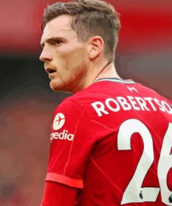 Andrew Robertson Liverpool Player Diamond Painting