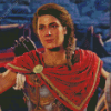 Assassins Creed Kassandra Diamond Painting