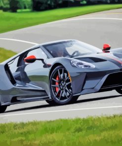 Black Ford 4gt Diamond Painting