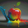 Colorful Apple Diamond Painting