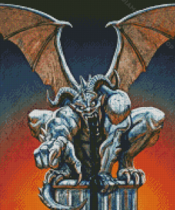 Cool Gargoyle Diamond Painting