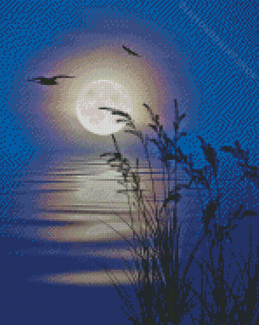 Cool Moon Light Diamond Painting