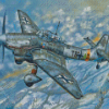 Cool Stuka Diamond Painting