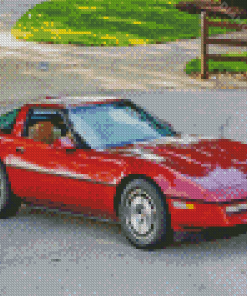 Corvette 1986 Diamond Painting