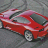 Ferrari F176 Red Car Diamond Painting