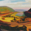 Horseshoe Curve Art Diamond Painting