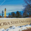 Iowa State University In Winter Diamond Painting