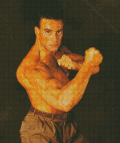 Jean Claude Actor Diamond Painting