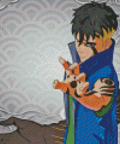 kawaki Boruto Character Diamond Painting