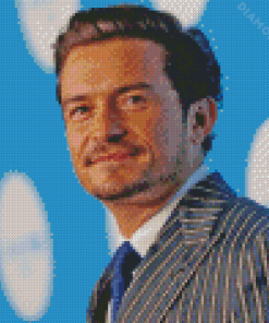 Orlando Bloom Diamond Painting