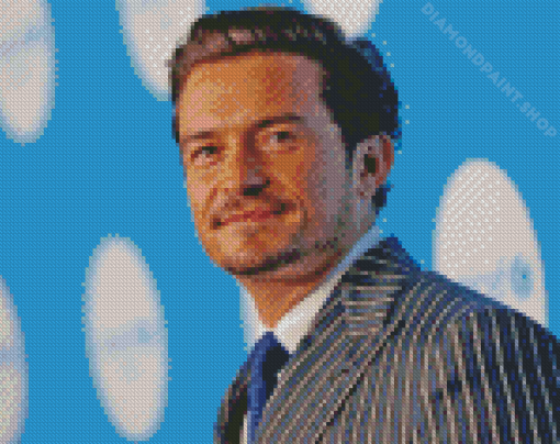 Orlando Bloom Diamond Painting