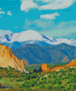 Pikes Peak Colorado Diamond Painting