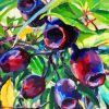 Purple Gum Nuts Diamond Painting