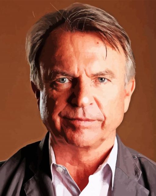 Sam Neill Diamond Painting