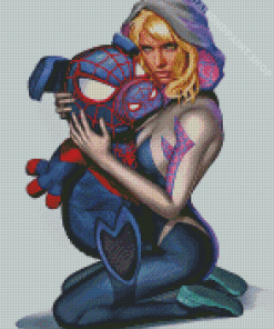 Spider Gwen Diamond Painting