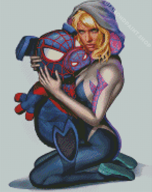 Spider Gwen Diamond Painting