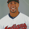 The American Baseballer Michael Brantley Diamond Painting