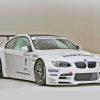 White BMW Race Car Diamond Painting