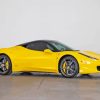 Yellow 458 Ferrari Diamond Painting