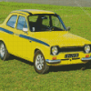 Yellow Mk 1 Escort Diamond Painting