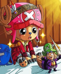 Aesthetic Tony Tony Chopper Diamond Painting