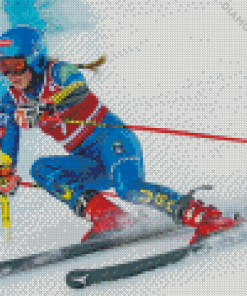 Alpine Skier Diamond Painting