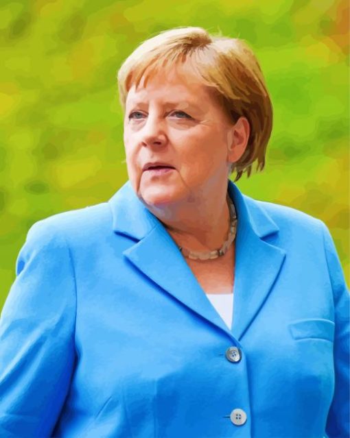 Angela Merkel Diamond Painting