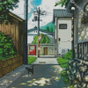 Anime City Street Diamond Painting