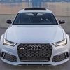 Audi A3 White Sport Car Diamond Painting