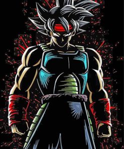 Bardock Diamond Painting