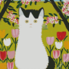 Cat Maud Lewis Diamond Painting