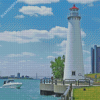 Detroit Lighthouse Diamond Painting