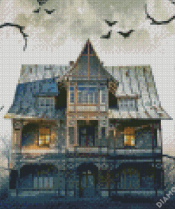 Haunted House Diamond Painting