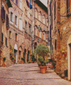 Italy San Gimignano Old Town Diamond Painting