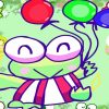 Keroppi With Balloons Diamond Painting