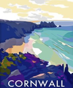 Kynance Cove Cornwall Diamond Painting