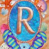 Letter R Diamond Painting