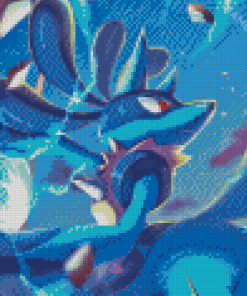 Lucario Pokemon Diamond Painting