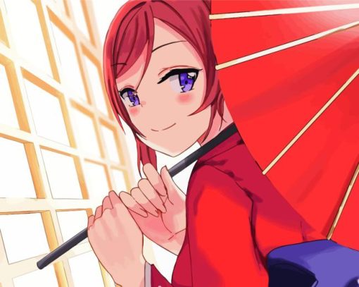 Maki Nishikino Diamond Painting