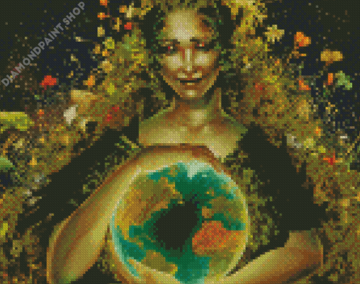 Mother Of The Earth Diamond Painting