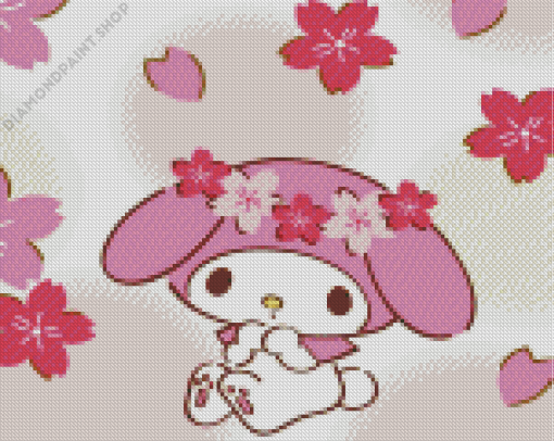 My Melody Spring Diamond Painting